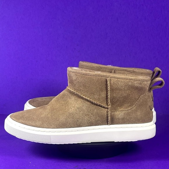 UGG Chestnut Brown Alameda Mini Boot Women's Shoe Size 9-NEW - Picture 3 of 8